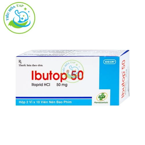 Ibutop 50 - Hộp 2 vỉ x 10 viên